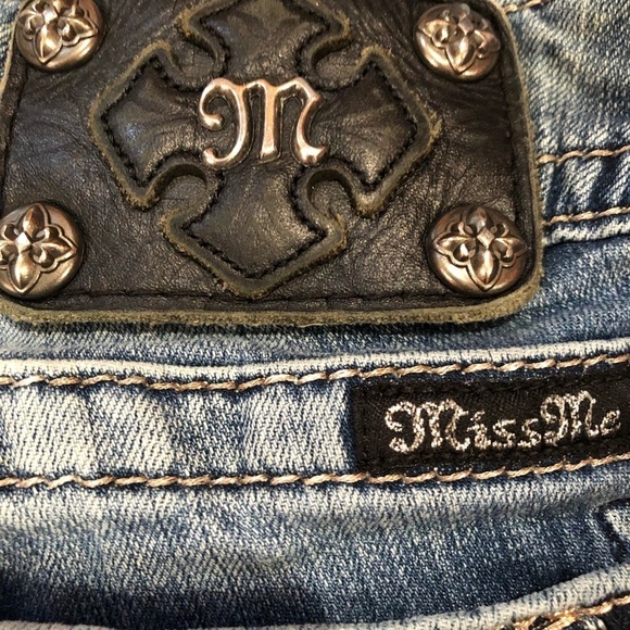 Miss Me / original / mid rise boot cut jeans / Size 27 / - Picture 7 of 14